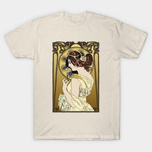 Pre-Raphaelite Girl 4 (Brown) T-Shirt